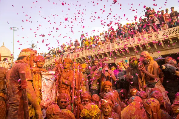 Holi Festival in Mathur